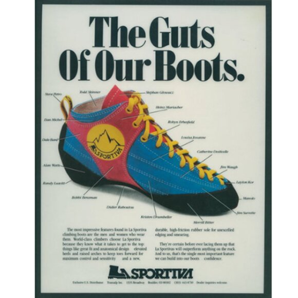 La Sportiva Mega SG Vintage Rock Climbing Shoes EUR 45.5